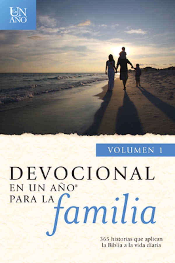 Cover image for Devocional En Un A�o Para La Familia Volumen 1, isbn: 9781414383576