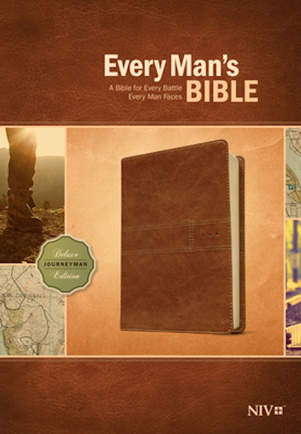 Cover image for Every Man's Bible-NIV Deluxe Journeyman, isbn: 9781414385105