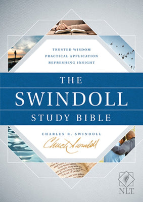 Cover image for The Swindoll Study Bible NLT, isbn: 9781414387253