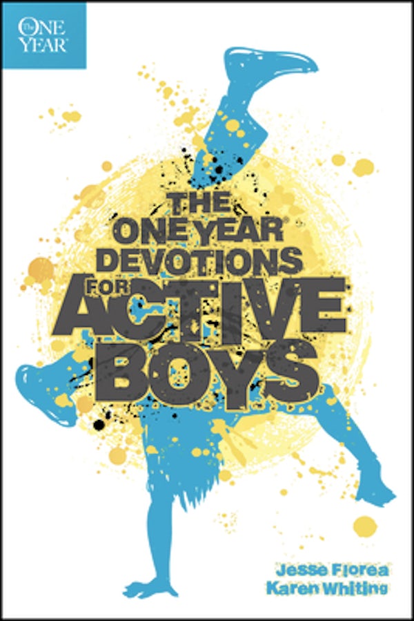Cover image for The One Year Devotions for Active Boys, isbn: 9781414394046