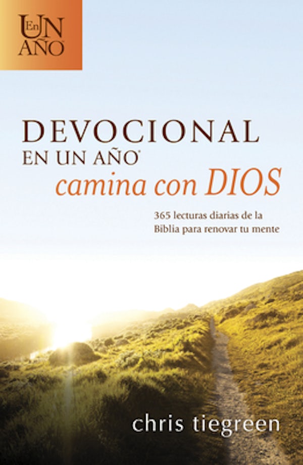 Cover image for Devocional En Un A�o -- Camina Con Dios, isbn: 9781414396743