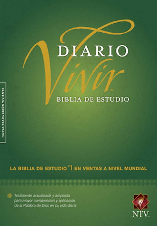 Cover image for Biblia de Estudio del Diario Vivir-Ntv, isbn: 9781414398198