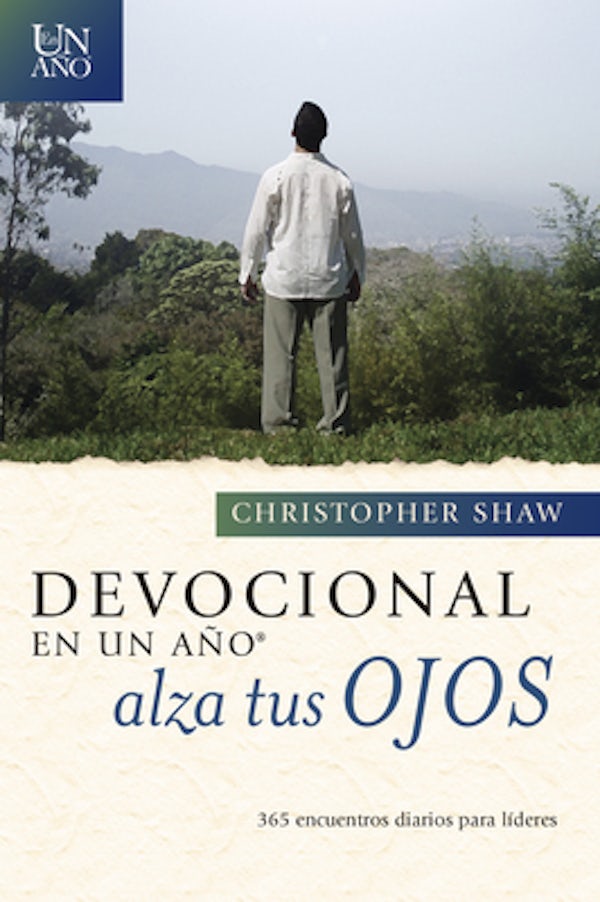 Cover image for Devocional En Un A�o -- Alza Tus Ojos, isbn: 9781414399638