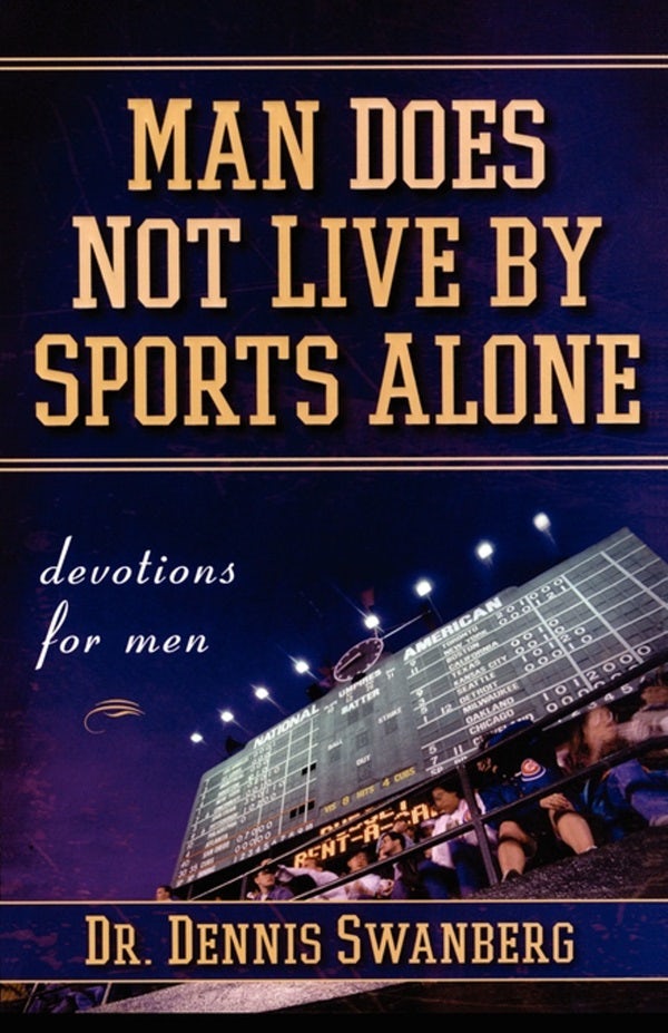 Cover image for Man Does Not Live by Sports Alone, isbn: 9781416535935