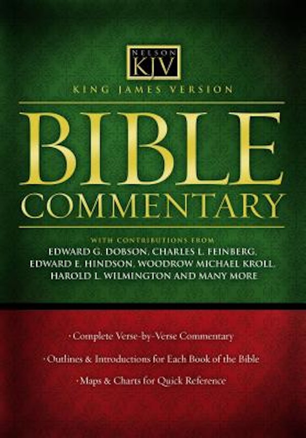 Cover image for King James Version Bible Commentary, isbn: 9781418503390