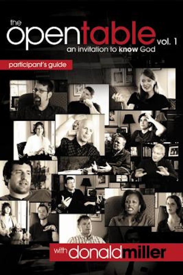 Cover image for The Open Table Participant's Guide, Vol. 1: An Invitation to Know God, isbn: 9781418510954