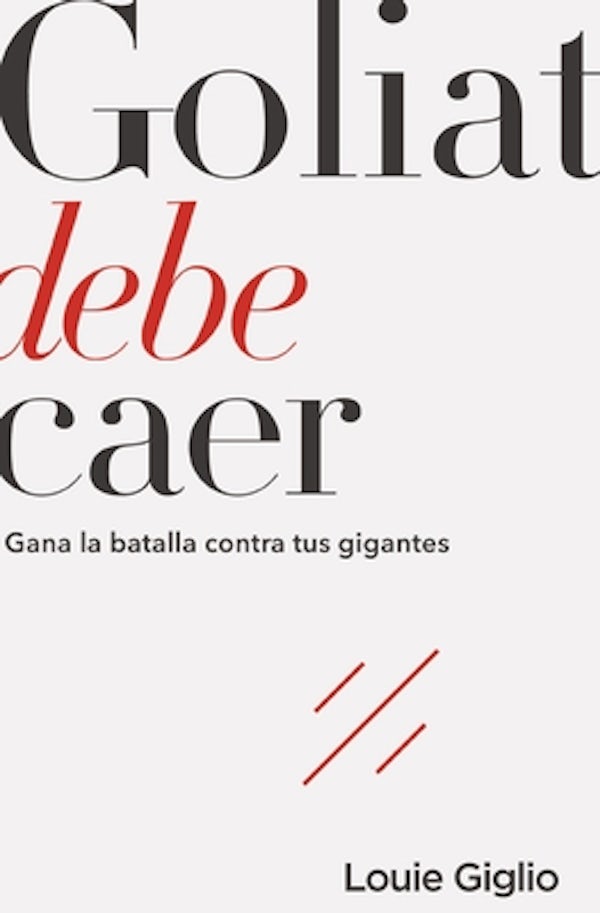 Cover image for Goliat Debe Caer, isbn: 9781418597375