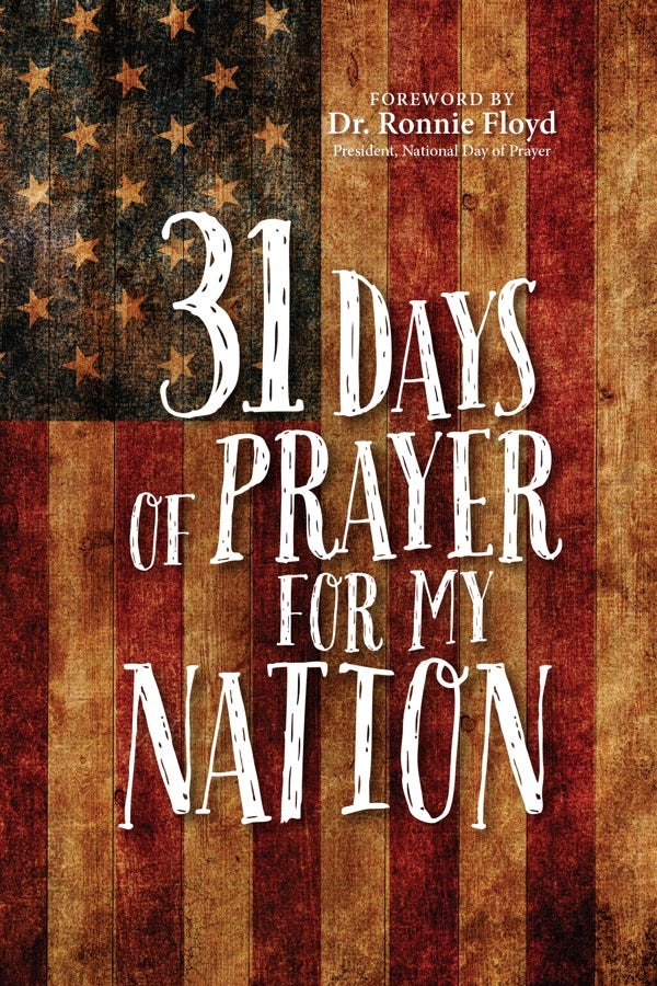 Cover image for 31 Days of Prayer for My Nation, isbn: 9781424556236