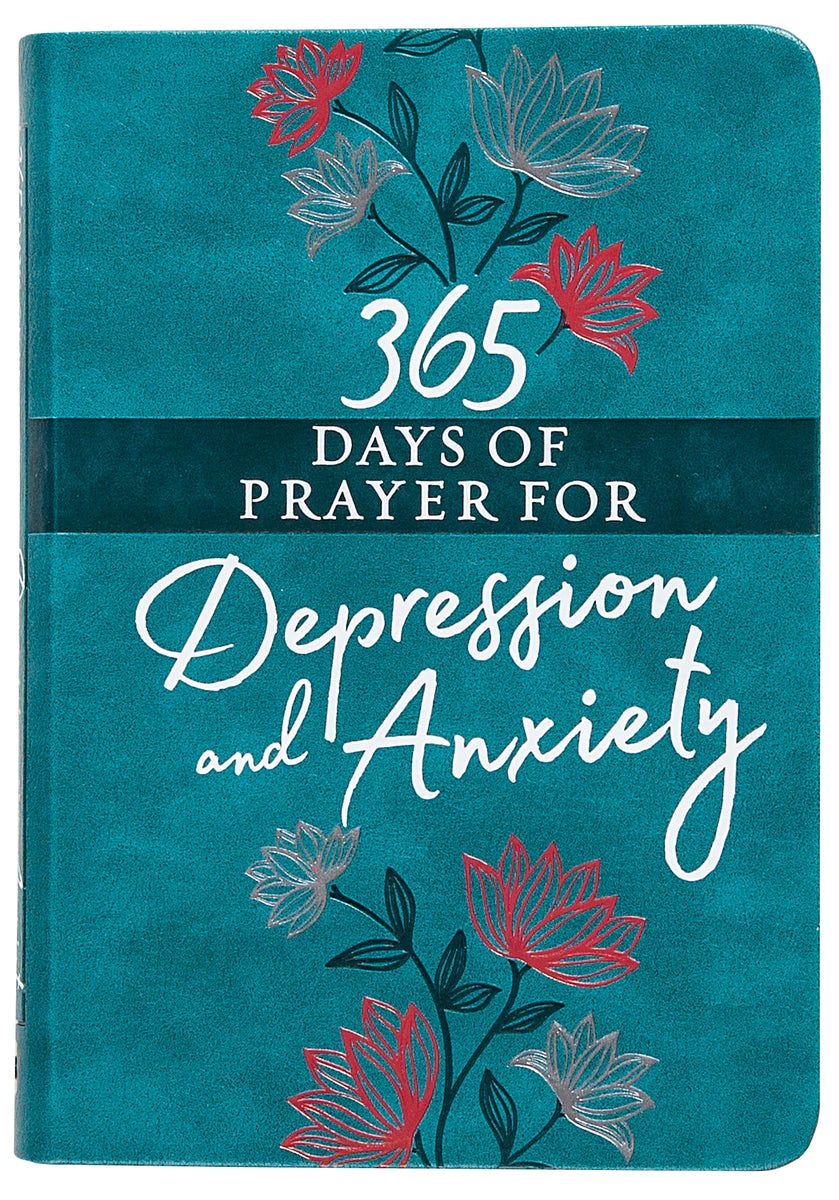 Cover image for 365 Days of Prayer for Depression and Anxiety, isbn: 9781424560998