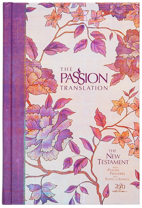 Cover image for The Passion Translation New Testament (2020 Edition) Hc Peony, isbn: 9781424561445