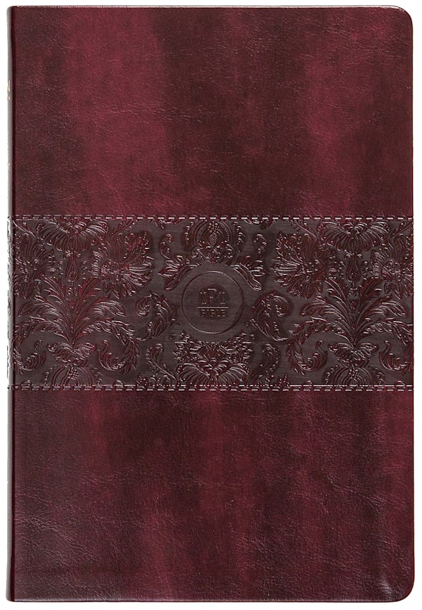 Cover image for The Passion Translation New Testament (2020 Edition) Large Print Burgundy, isbn: 9781424561483
