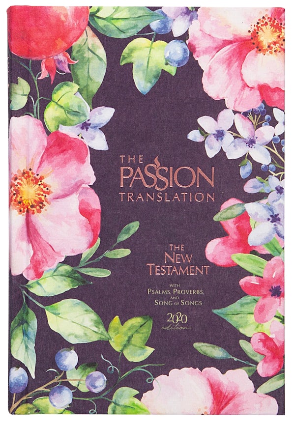 Cover image for The Passion Translation New Testament (2020 Edition) Berry Blossoms, isbn: 9781424561575