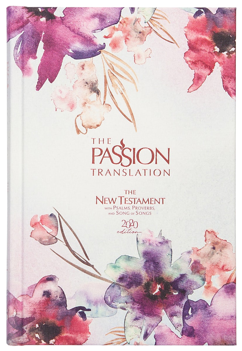 Cover image for The Passion Translation New Testament (2020 Edition) Passion in Plum, isbn: 9781424561582