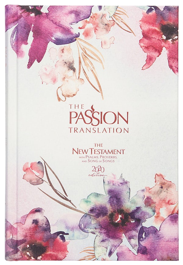 Cover image for The Passion Translation New Testament (2020 Edition) Passion in Plum, isbn: 9781424561582