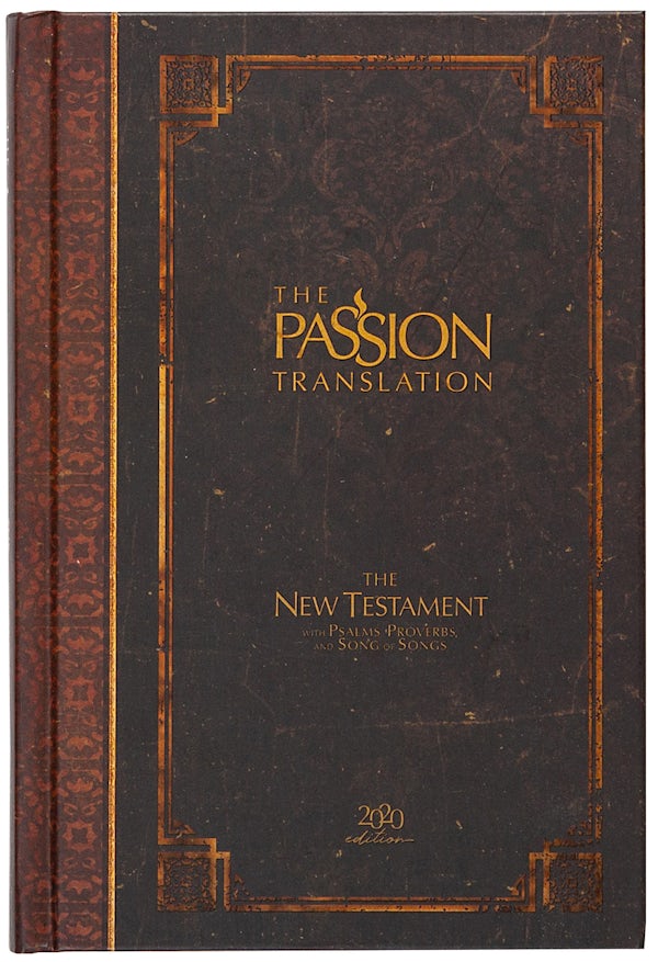 Cover image for The Passion Translation New Testament (2020 Edition) Hc Espresso, isbn: 9781424561698