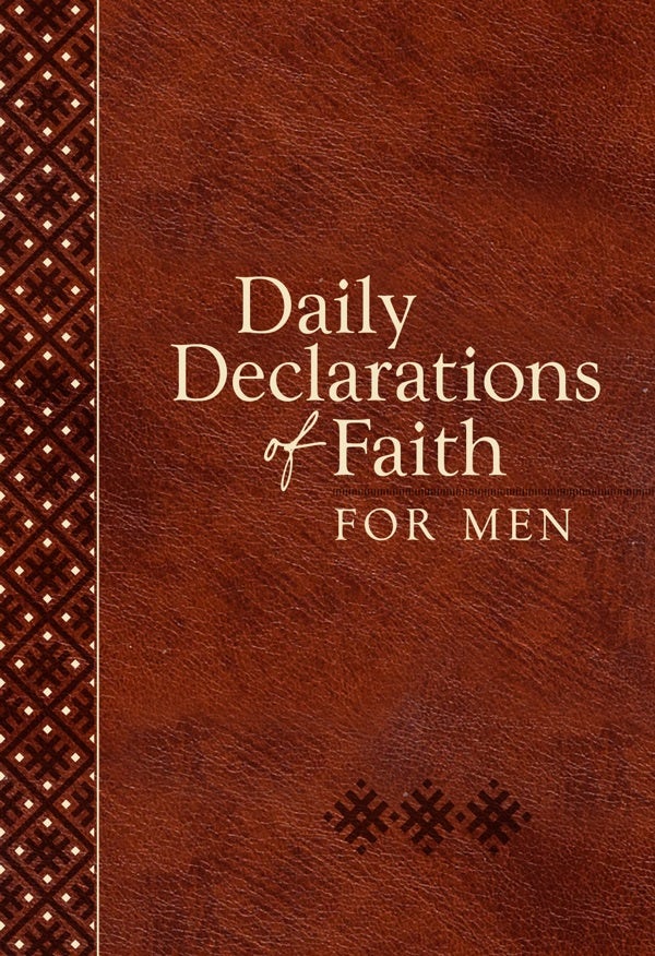 Cover image for Daily Declarations of Faith for Men, isbn: 9781424561933