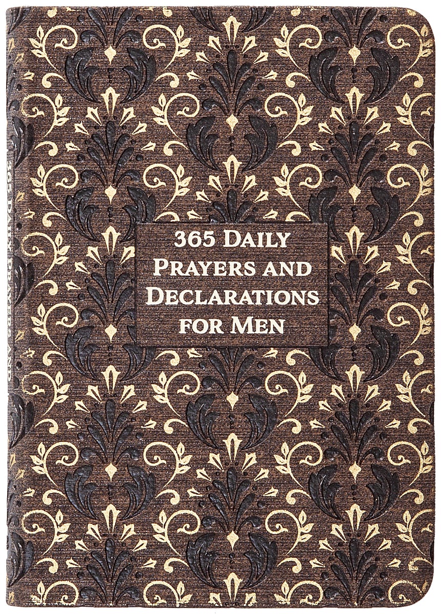 Cover image for 365 Daily Prayers and Declarations for Men, isbn: 9781424564002