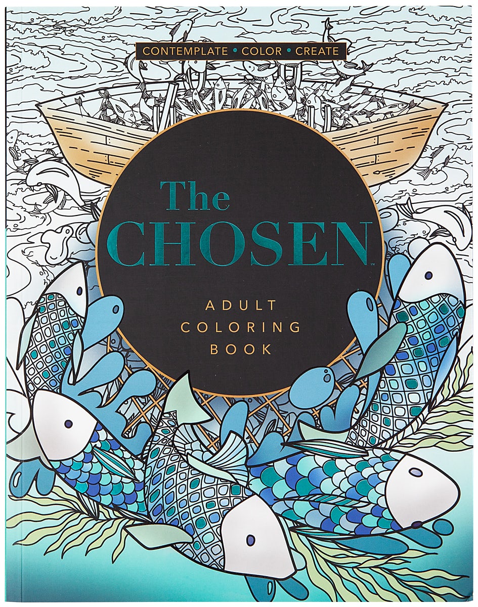 Cover image for The Chosen Adult Coloring Book, isbn: 9781424564859