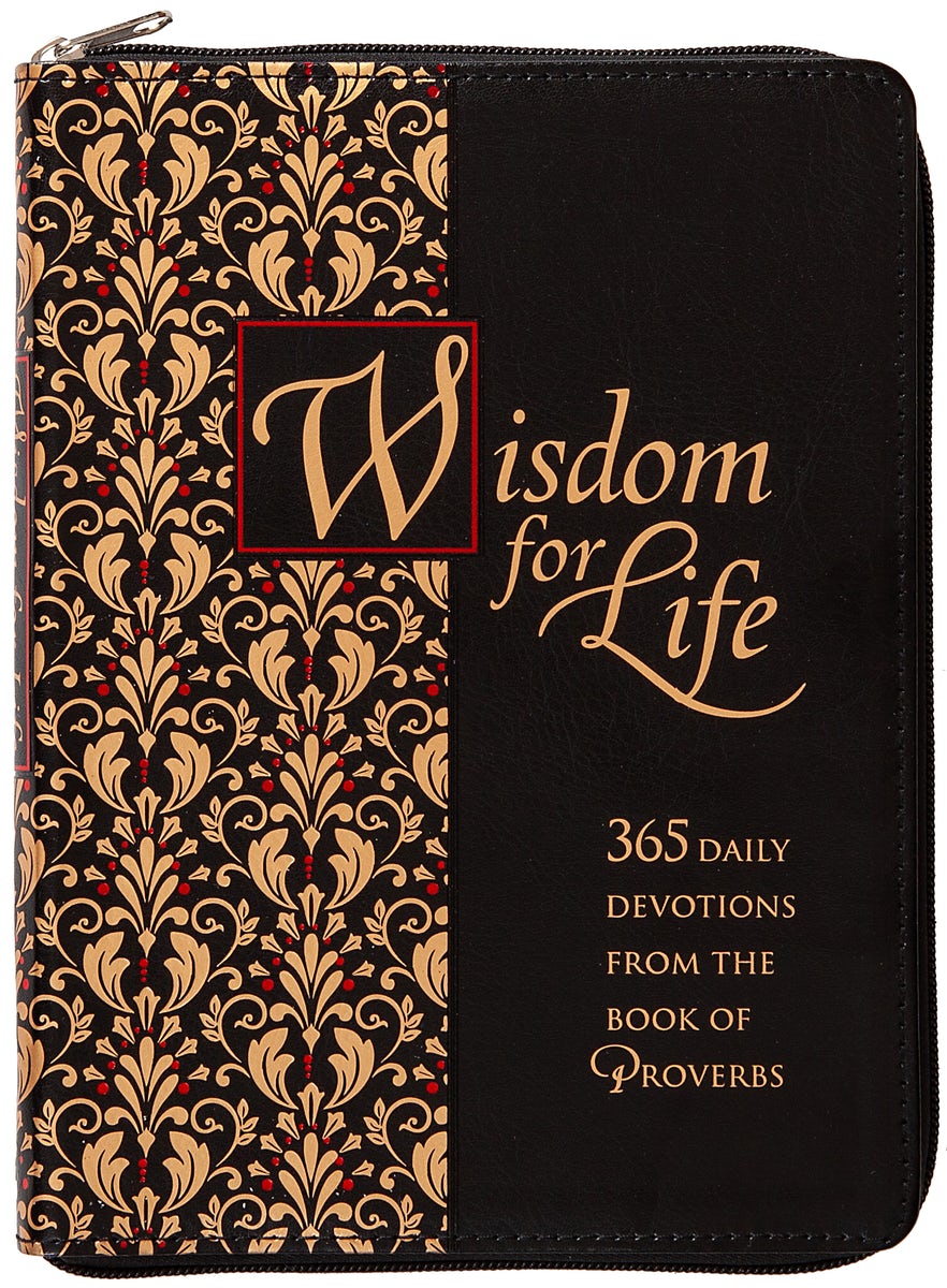 Cover image for Wisdom for Life Ziparound Devotional, isbn: 9781424565085