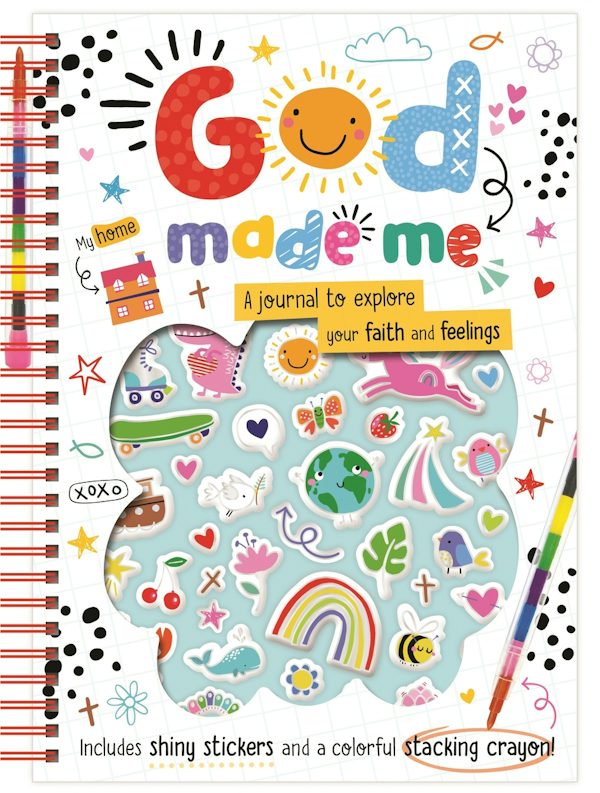 Cover image for God Made Me Journal, isbn: 9781424567485