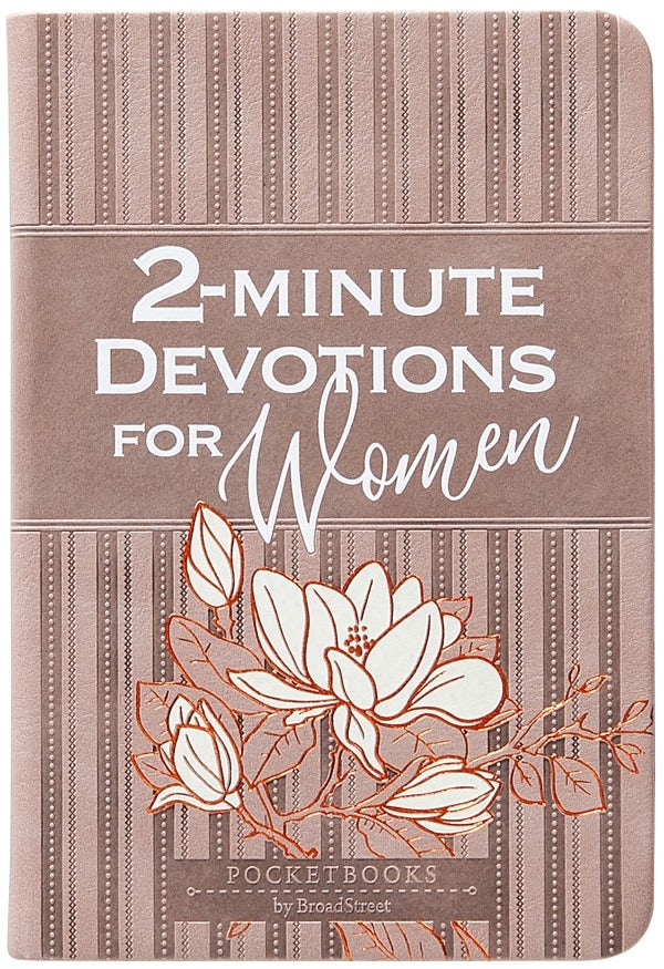 Cover image for 2-Minute Devotions for Women, isbn: 9781424568482