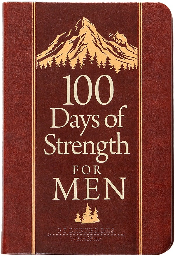 Cover image for 100 Days of Strength for Men, isbn: 9781424569168