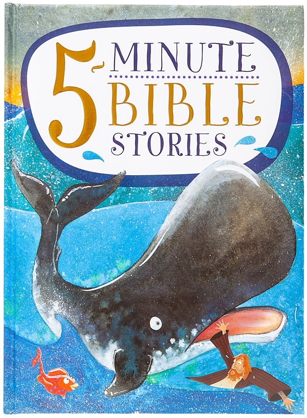 Cover image for 5-Minute Bible Stories, isbn: 9781424569335