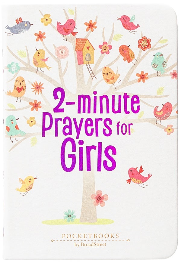 Cover image for 2-Minute Prayers for Girls, isbn: 9781424570973