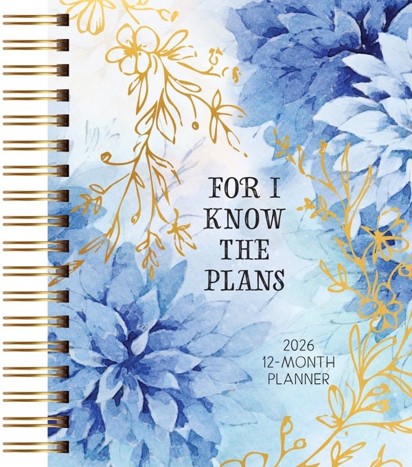 Cover image for For I Know the Plans (2026 Planner), isbn: 9781424571154