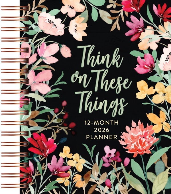 Cover image for Think on These Things (2026 Planner), isbn: 9781424571185