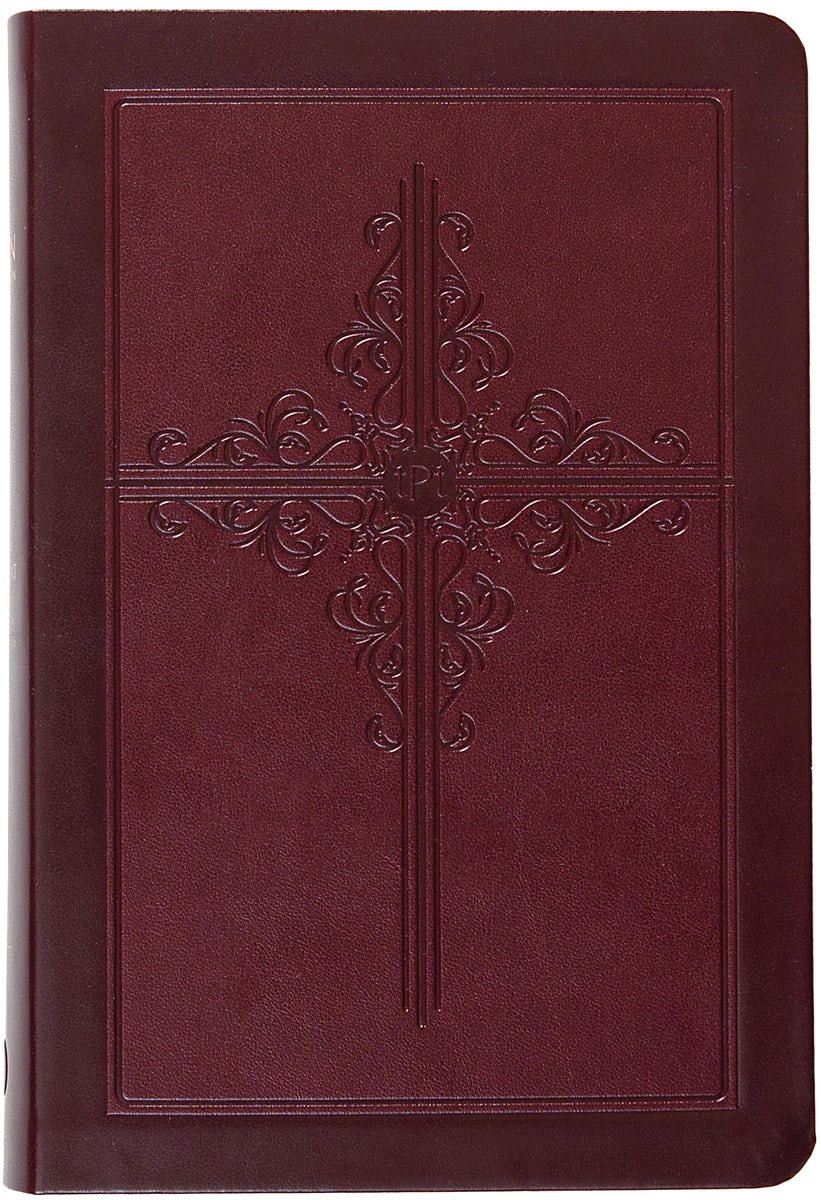 Cover image for The Passion Translation New Testament (2020 Edition) Giant Print Compact Burgundy, isbn: 9781424571666
