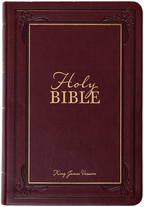 Cover image for KJV Holy Bible Giant Print Compact Garnet, isbn: 9781424571789