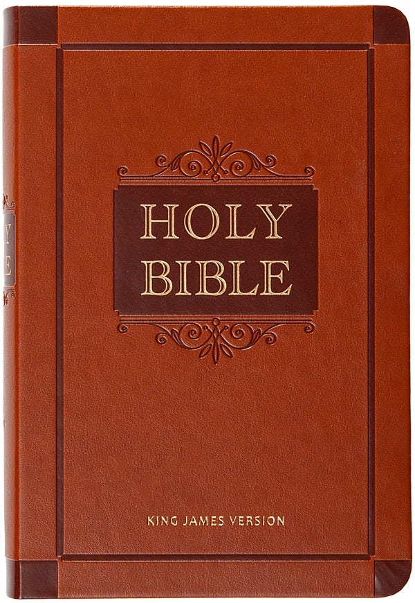 Cover image for KJV Holy Bible Giant Print Compact Sienna, isbn: 9781424571796