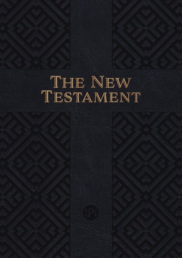 Cover image for The Passion Translation New Testament (2020 Edition) - Readers' Edition Black, isbn: 9781424571802