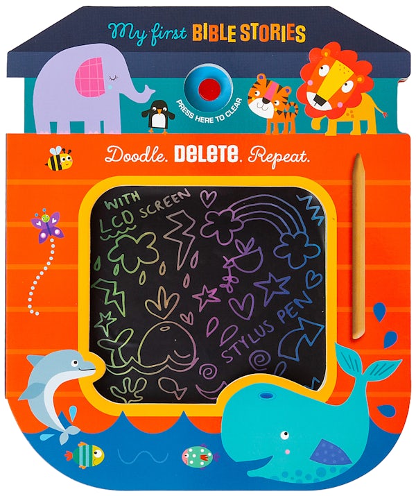 Cover image for Doodle Delete Repeat - My First Bible Stories, isbn: 9781424571970