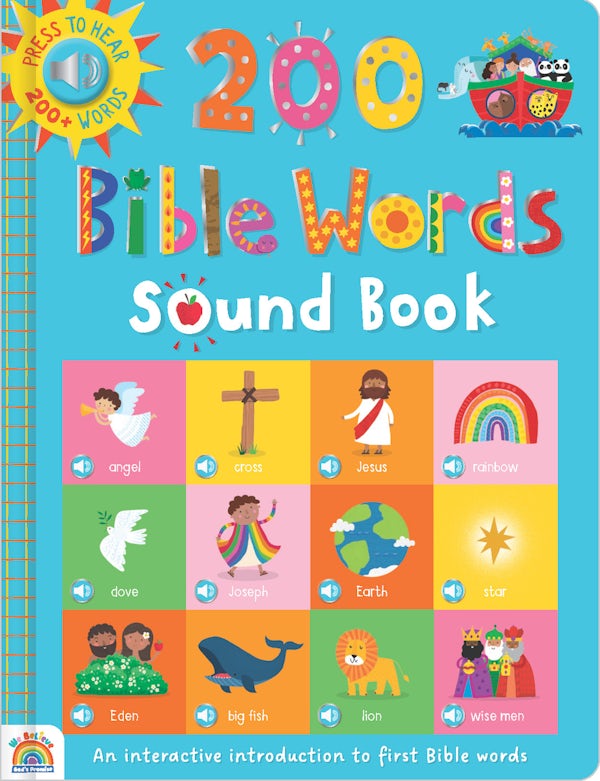 Cover image for 200 Bible Words Sound Book, isbn: 9781424573394