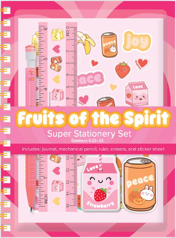 Cover image for Fruits of the Spirit Super Stationery Set, isbn: 9781424573448