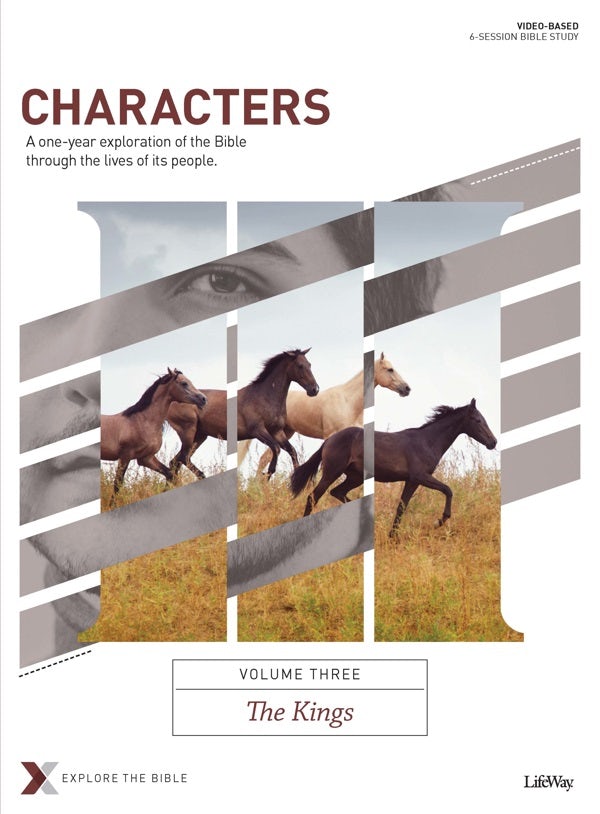 Cover image for Characters Volume 3: The Kings - Bible Study Book, isbn: 9781430070375
