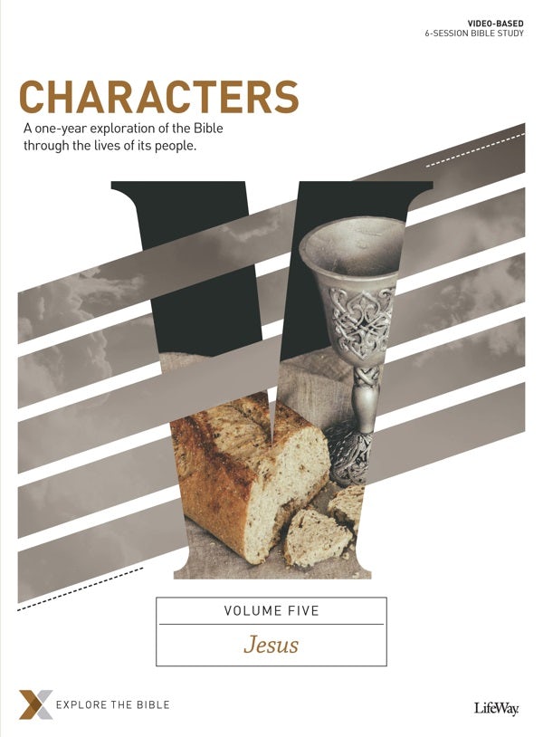 Cover image for Characters Volume 5: Jesus - Bible Study Book, isbn: 9781430070399