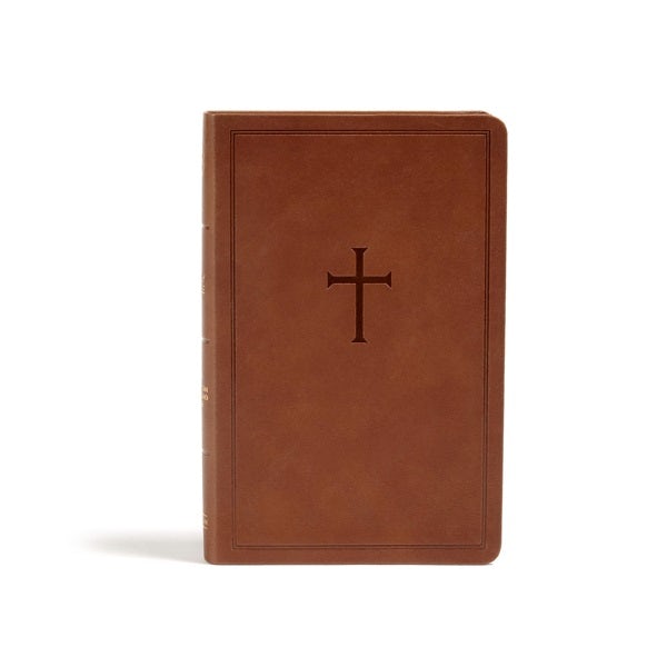 Cover image for CSB Personal Size Bible, Brown Leathertouch, isbn: 9781430070498