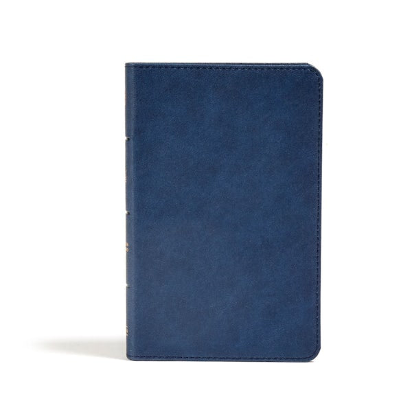 Cover image for CSB Personal Size Bible, Navy Leathertouch, isbn: 9781430070504