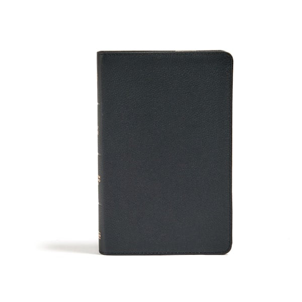 Cover image for CSB Personal Size Bible, Black Genuine Leather, isbn: 9781430070542