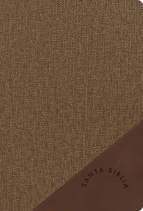 Cover image for Rvr 1960 Biblia Letra Grande Tama�o Manual, Caf� Duotono S�mil Piel Con �ndice (Edici�n 2023), isbn: 9781430082200