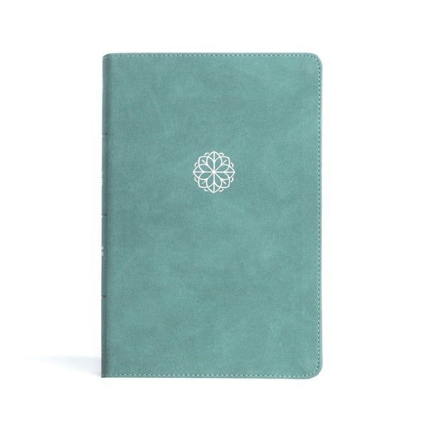 Cover image for CSB Personal Size Giant Print Bible, Earthen Teal Leathertouch, isbn: 9781430082507