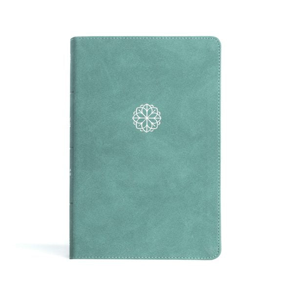 Cover image for CSB Personal Size Giant Print Bible, Earthen Teal Leathertouch, isbn: 9781430082507