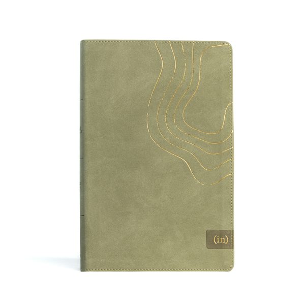 Cover image for CSB (In)Courage Devotional Bible, Sage Leathertouch, Indexed, isbn: 9781430082545