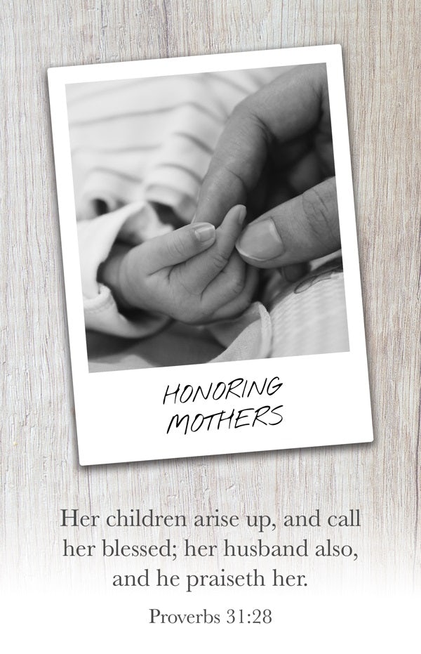 Cover image for Mother's Day Bulletin: Honoring Mothers (Package of 100), isbn: 9781430084488