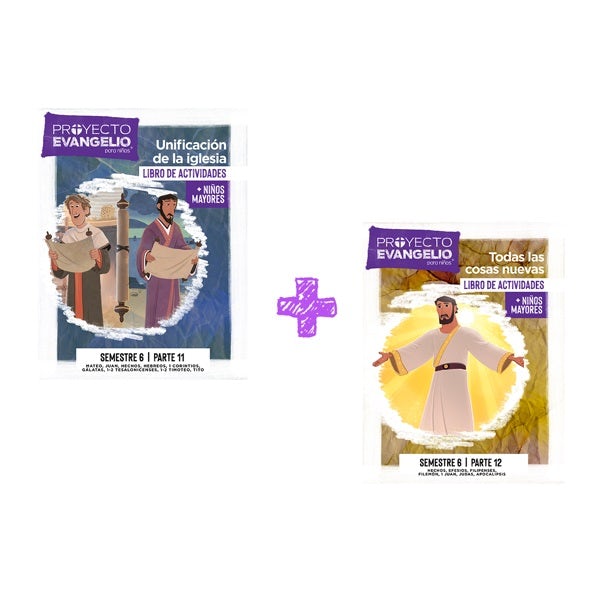 Cover image for El Proyecto Evangelio Para Niños, Semestre 6: Libro de Actividades Para Niños Mayores, isbn: 9781430086291