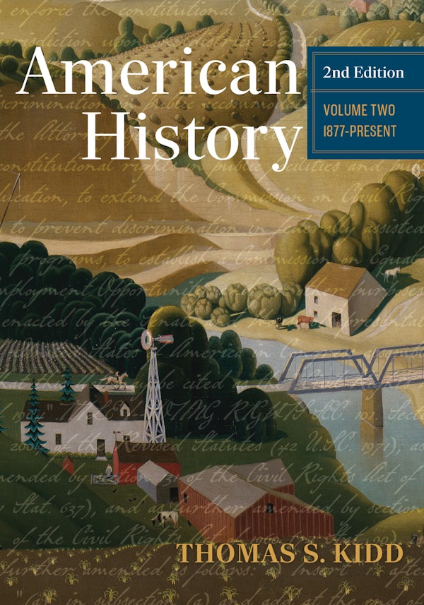 Cover image for American History, Volume 2, 2nd Edition, isbn: 9781430088080