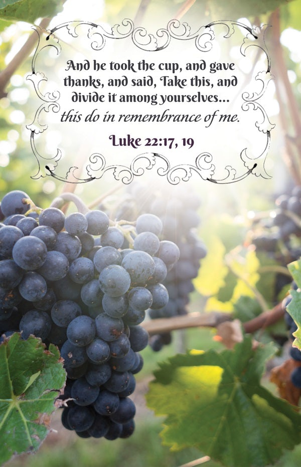 Cover image for Communion Bulletin: And He Took (Package of 100), isbn: 9781430092223